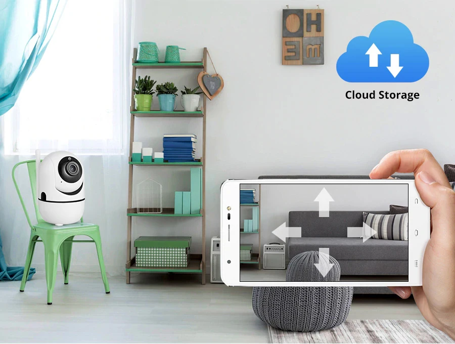 1080P IP Camera Tuya APP Automatic tracking Home Security Indoor Camera Surveillance CCTV Wireless WiFi Camera Baby Monito
1080P IP Camera Tuya APP Automatic tracking Home Security Indoor Camera Surveillance CCTV Wireless WiFi Camera Baby Monito