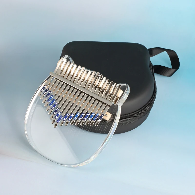 17 Keys Transparent Acrylic Kalimba Thumb Piano Finger Keyboard For Beginner Learner Musical Instruments Box African Mbira Sanza
17 Keys Transparent Acrylic Kalimba Thumb Piano Finger Keyboard For Beginner Learner Musical Instruments Box African Mbira Sanza