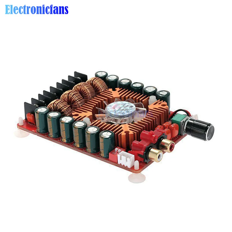 TDA7498E 2X160W Dual Channel Audio Amplifier Board, Support BTL Mode Single Channel DC 24V Digital Stereo Power Amp Module
TDA7498E 2X160W Dual Channel Audio Amplifier Board, Support BTL Mode Single Channel DC 24V Digital Stereo Power Amp Module