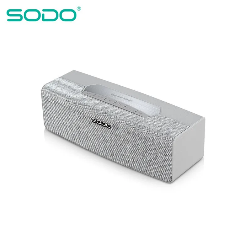 Wireless Bluetooth Speaker SODO Portable with HD Sound and Bass Built-in Mic Compatible Phone Tablet TV | Электроника
