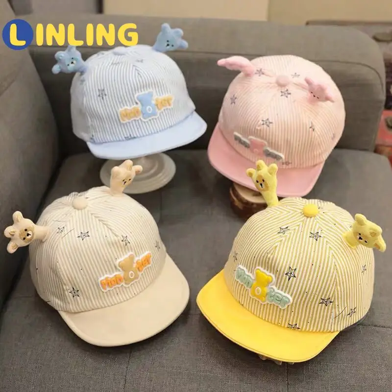 LINLING Autumn Kids Hat Children Sun Hats Fashion Baby Boy Hat Newborn Infant Toddler Cap Girl Unisex Cotton Baseball Cap P138
LINLING Autumn Kids Hat Children Sun Hats Fashion Baby Boy Hat Newborn Infant Toddler Cap Girl Unisex Cotton Baseball Cap P138