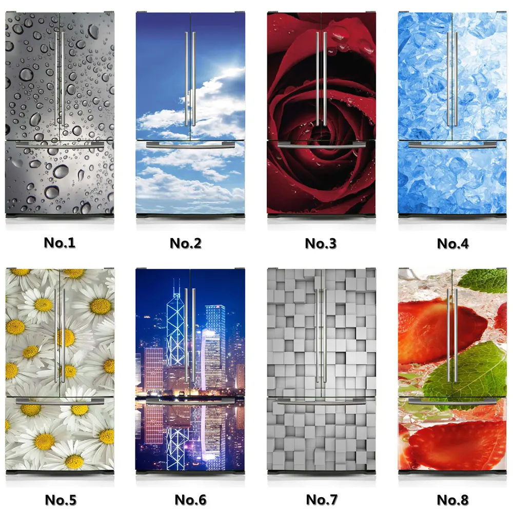 Wholesales SelfAdhesive Fridge Sticker Cover Refrigerator Door Kids Poster Wallpaper Kitchen Accessories
Wholesales SelfAdhesive Fridge Sticker Cover Refrigerator Door Kids Poster Wallpaper Kitchen Accessories