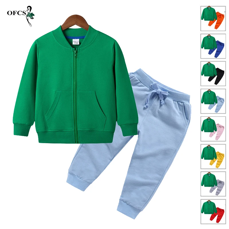 Seller Autumn Boys Girls Suits Casual Clothes Infant Kids Cotton Zipper Jacket Coat +Pants 2Pcs Child Fashion Costume Tracksuits
Seller Autumn Boys Girls Suits Casual Clothes Infant Kids Cotton Zipper Jacket Coat +Pants 2Pcs Child Fashion Costume Tracksuits