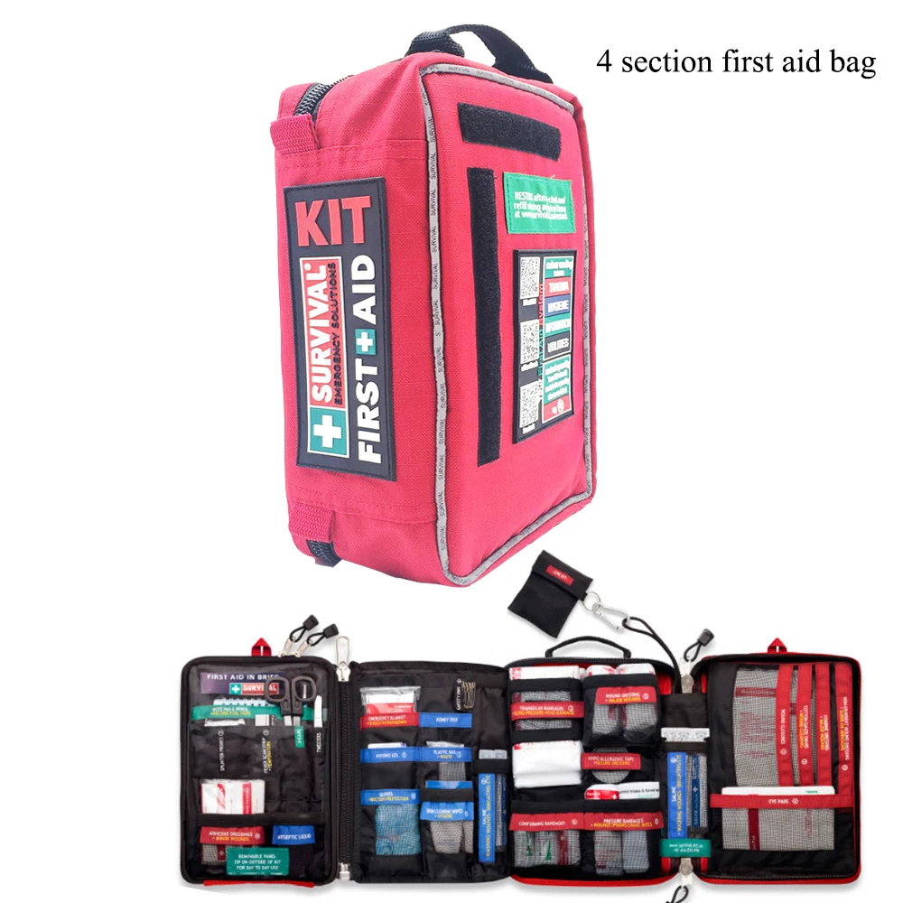 Handy First Aid Kit Waterproof Medical Bag for Hiking Camping Cycling Car Outdoor Travel Survival Kit Rescue Treatment
Handy First Aid Kit Waterproof Medical Bag for Hiking Camping Cycling Car Outdoor Travel Survival Kit Rescue Treatment