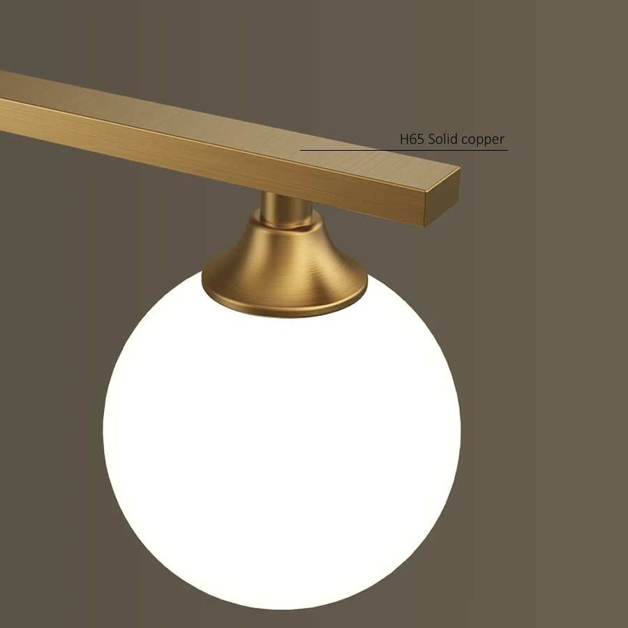 LED Chandelier Lights Vintage Copper Glass Ball Horizontal Type Pendant Lamp Dining Room Hanging Lights Modern Nordic Luminaire
LED Chandelier Lights Vintage Copper Glass Ball Horizontal Type Pendant Lamp Dining Room Hanging Lights Modern Nordic Luminaire