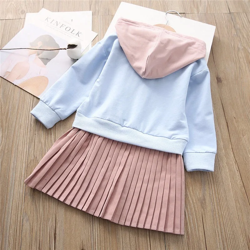 2021 New Spring Autumn Girls Knee-Length Anime Style Hooded Dress Cute Sweet girls Dresses Long Sleeve Letter print dress
2021 New Spring Autumn Girls Knee-Length Anime Style Hooded Dress Cute Sweet girls Dresses Long Sleeve Letter print dress
