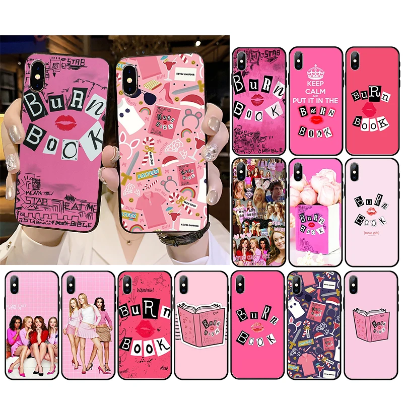 Mean Girls Burn Book Phone Case for iphone 13 12 11 Pro Max Case For iPhone XS MAX X XR SE 8 7 Plus
Mean Girls Burn Book Phone Case for iphone 13 12 11 Pro Max Case For iPhone XS MAX X XR SE 8 7 Plus
