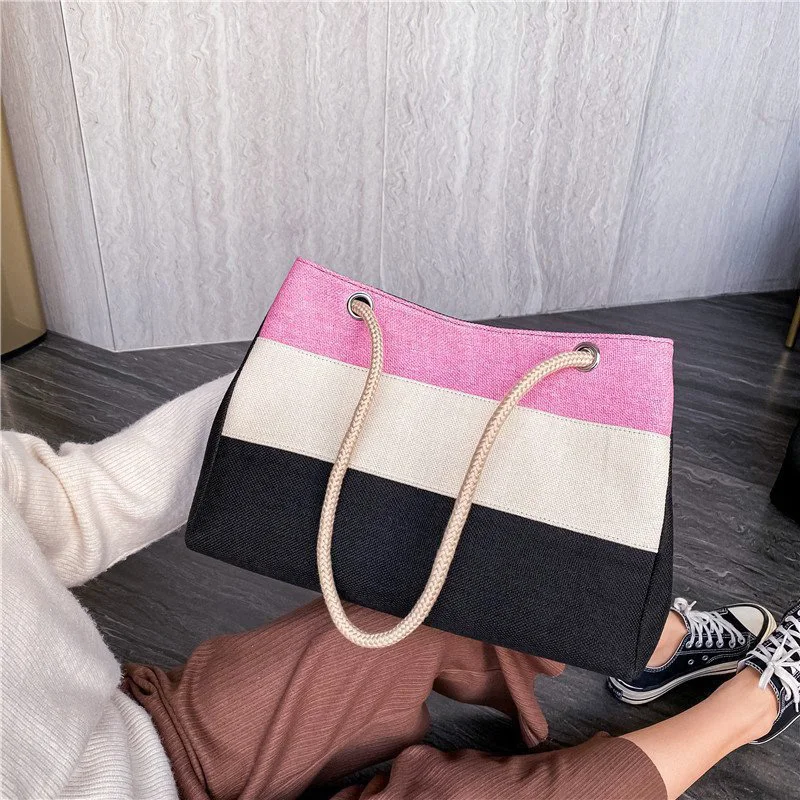 Canvas Totes Purses and Handbags for Women 2021 Girls Female Shopper Casual New Hot Fashion Large Capacity Color Gradient Wallet
Canvas Totes Purses and Handbags for Women 2021 Girls Female Shopper Casual New Hot Fashion Large Capacity Color Gradient Wallet