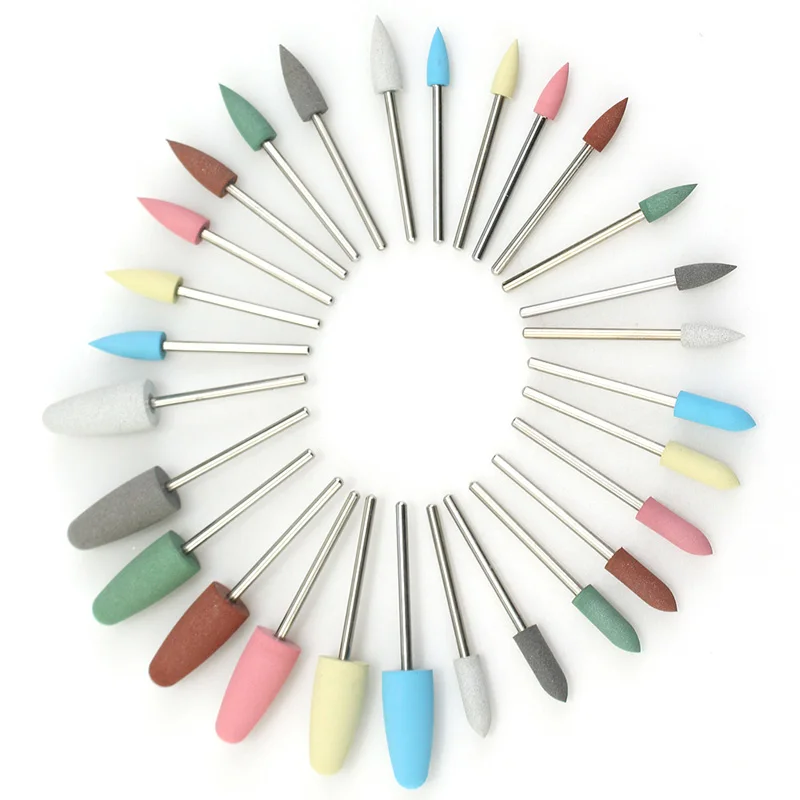 28 Types Rubber Silicone Nail Drill Bit Nail Buffer Rotary Burr Mills Cutter for Manicure Drill Accessories Foot Polishing Tools
28 Types Rubber Silicone Nail Drill Bit Nail Buffer Rotary Burr Mills Cutter for Manicure Drill Accessories Foot Polishing Tools
