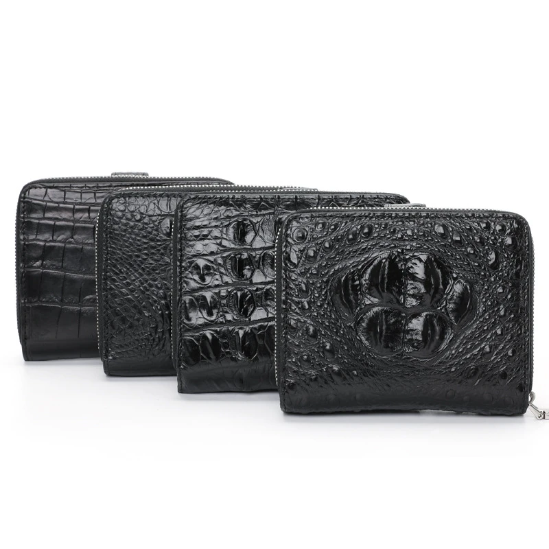 Business Card Holder Wallet Men Crocodile Leather Black/brown Male Short Purse Zipper/hasp Luxurious Genuine Leather Men Wallet
Business Card Holder Wallet Men Crocodile Leather Black/brown Male Short Purse Zipper/hasp Luxurious Genuine Leather Men Wallet
