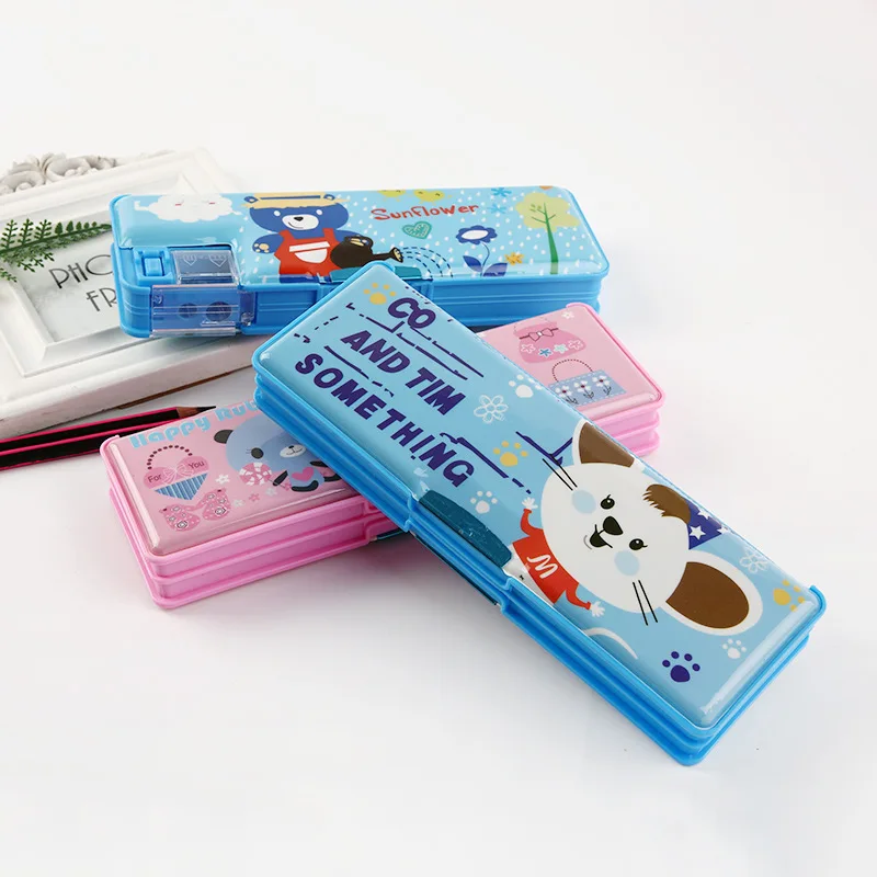Pencil Cases for Kids Korean Japanese Stationery Organizer Cute Pencil Box with Pen Sharpener Pencils Case for School Supplies
Pencil Cases for Kids Korean Japanese Stationery Organizer Cute Pencil Box with Pen Sharpener Pencils Case for School Supplies