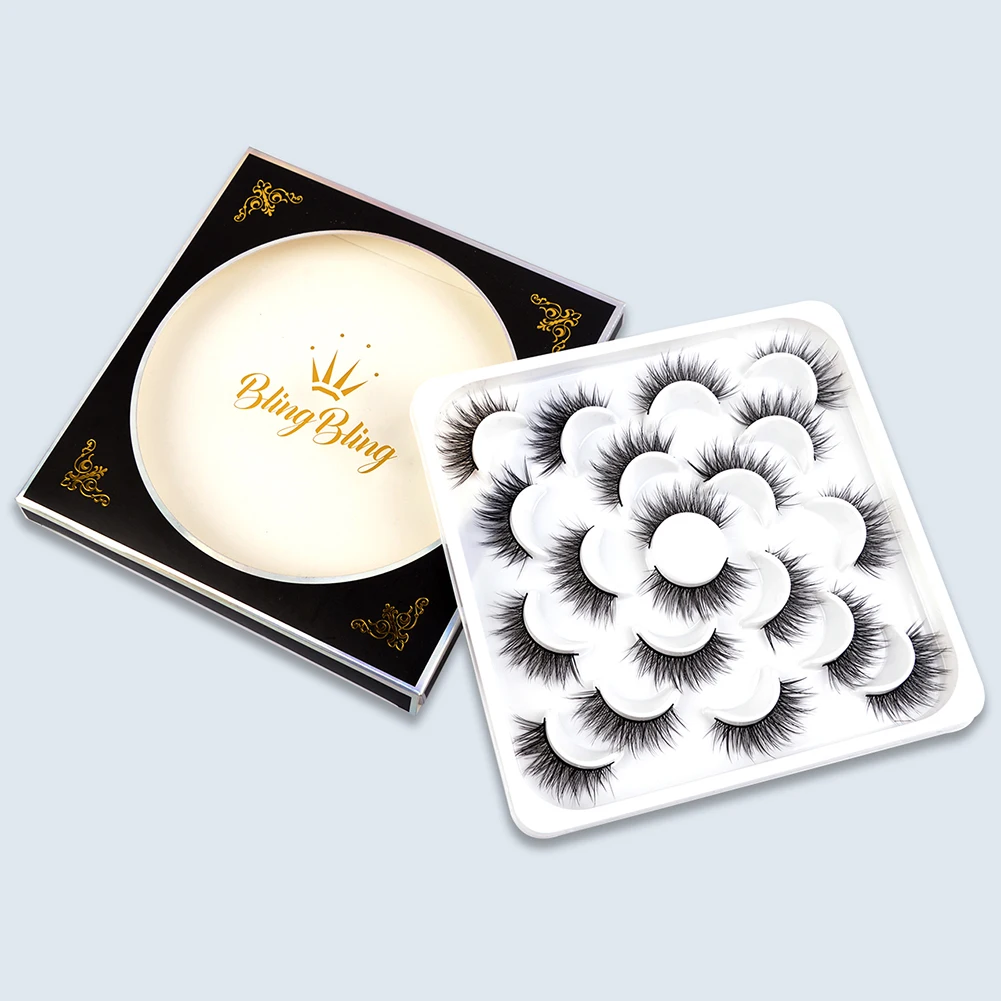 10Pairs 3D Mink Lashes Natural Eyelashes Bushy Slim False Eyelashes Faux Cils Makeup Wholesale Fake Eyelash Extension maquiagem
10Pairs 3D Mink Lashes Natural Eyelashes Bushy Slim False Eyelashes Faux Cils Makeup Wholesale Fake Eyelash Extension maquiagem