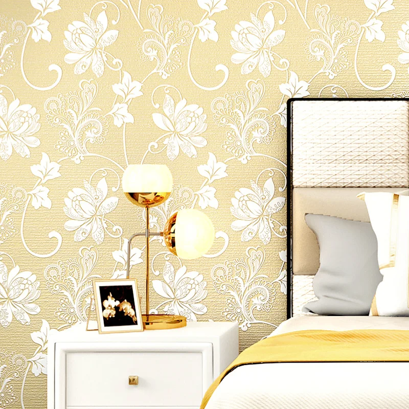 Engineering special clearance processing wallpaper bedroom warm romantic wedding room home nonwoven living room background wall
Engineering special clearance processing wallpaper bedroom warm romantic wedding room home nonwoven living room background wall