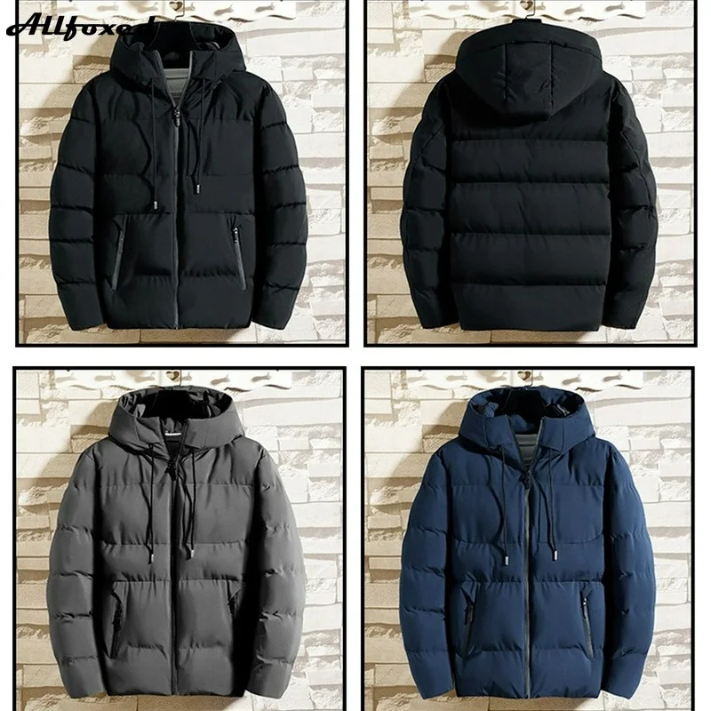 Men's Parkas 2021 Men Winter Down Jacket High Quality 100% Polyester Fabric Padding Thick Style Zipper-up Jacket with Drawstring
Men's Parkas 2021 Men Winter Down Jacket High Quality 100% Polyester Fabric Padding Thick Style Zipper-up Jacket with Drawstring