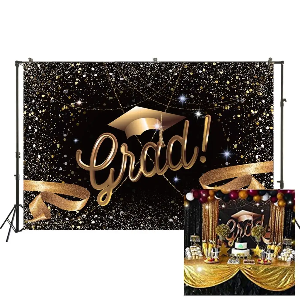 Фон для фотосъемки HUAYI, вечерние фоны для детского школьного праздника, выпускной сезон, студийный фон для фотосъемки, фон для фотосъемки с и...