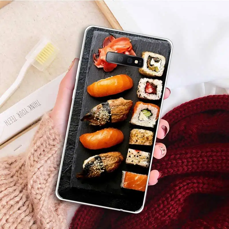 cuisine sushi Japanese food Phone Case Transparent For Samsung Galaxy A 71 21s S note 8 9 10 plus 20 ultra
cuisine sushi Japanese food Phone Case Transparent For Samsung Galaxy A 71 21s S note 8 9 10 plus 20 ultra