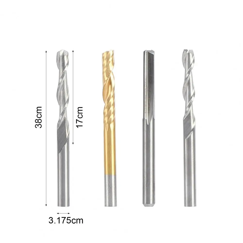 1 Set Portable High Density Router Bits Set Efficiency Tungsten Steel Wood Carving Engraving Bits Set Easy to Install for Work
1 Set Portable High Density Router Bits Set Efficiency Tungsten Steel Wood Carving Engraving Bits Set Easy to Install for Work
