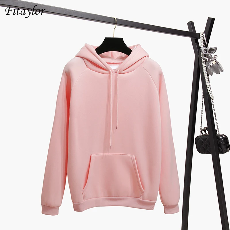 Fitaylor Women Hoodies Female Streetwear Sweatshirt Lady White Black New Winter Warm Hoodie Solid Color Outerwear
Fitaylor Women Hoodies Female Streetwear Sweatshirt Lady White Black New Winter Warm Hoodie Solid Color Outerwear