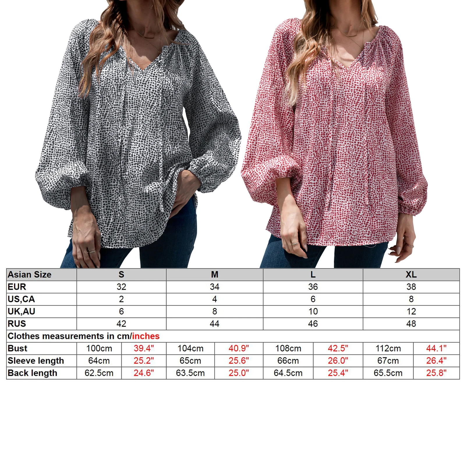 Blouses Shirt for Women Fashion Dot Print Lantern Sleeve Blouse Sexy V Neck Off Shoulder Female Loose Street Shirt Spring Autumn
Blouses Shirt for Women Fashion Dot Print Lantern Sleeve Blouse Sexy V Neck Off Shoulder Female Loose Street Shirt Spring Autumn
