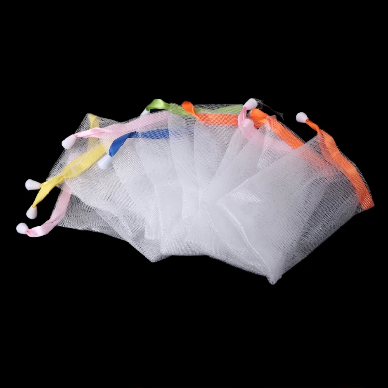 10Pcs Soap Foaming Nylon Mesh Drawstring Bag Bubble Foam Net Bath Cleaning Gloves
10Pcs Soap Foaming Nylon Mesh Drawstring Bag Bubble Foam Net Bath Cleaning Gloves