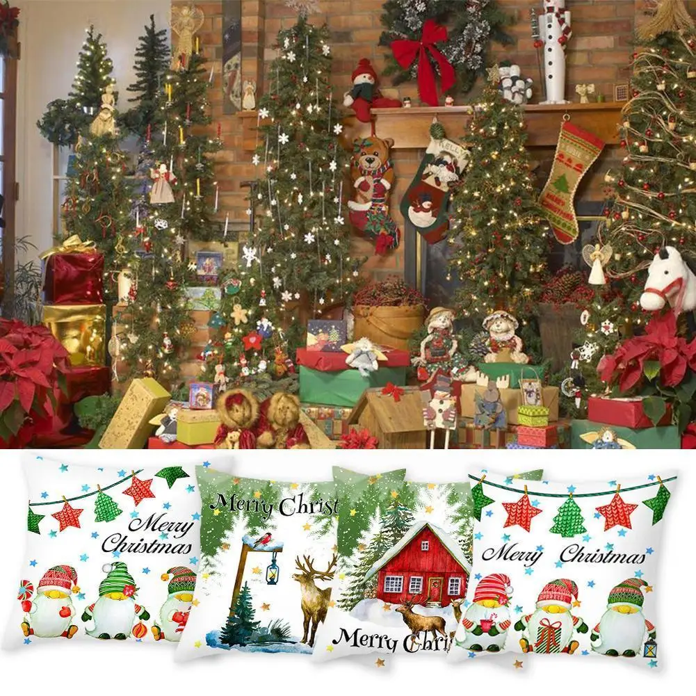 Merry Christmas Cushion Cover 2021 Christmas Decorations for Home Cristmas Ornament Xmas New Year Gifts Natale Navidad Noel H6H9
Merry Christmas Cushion Cover 2021 Christmas Decorations for Home Cristmas Ornament Xmas New Year Gifts Natale Navidad Noel H6H9