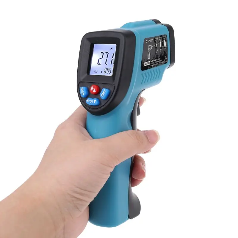 HW550 Temperature-50~550C Handheld Infrared Thermometer Non-contact LCD Kitchen Digital Termometer Sensor 2021
HW550 Temperature-50~550C Handheld Infrared Thermometer Non-contact LCD Kitchen Digital Termometer Sensor 2021