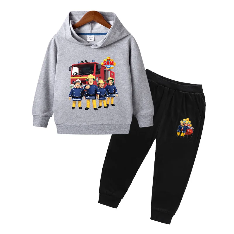 2-10Years toddler boy clothes fireman sam jogging suit stylish kid teenage clothes kids tracksuit hoodies+pants costume for boys 
2-10Years toddler boy clothes fireman sam jogging suit stylish kid teenage clothes kids tracksuit hoodies+pants costume for boys