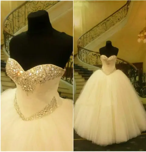 New Ball Gown White/Ivory Wedding Dress Bridal Gown Custom Size Vestido Noiva Princesa 2021
New Ball Gown White/Ivory Wedding Dress Bridal Gown Custom Size Vestido Noiva Princesa 2021