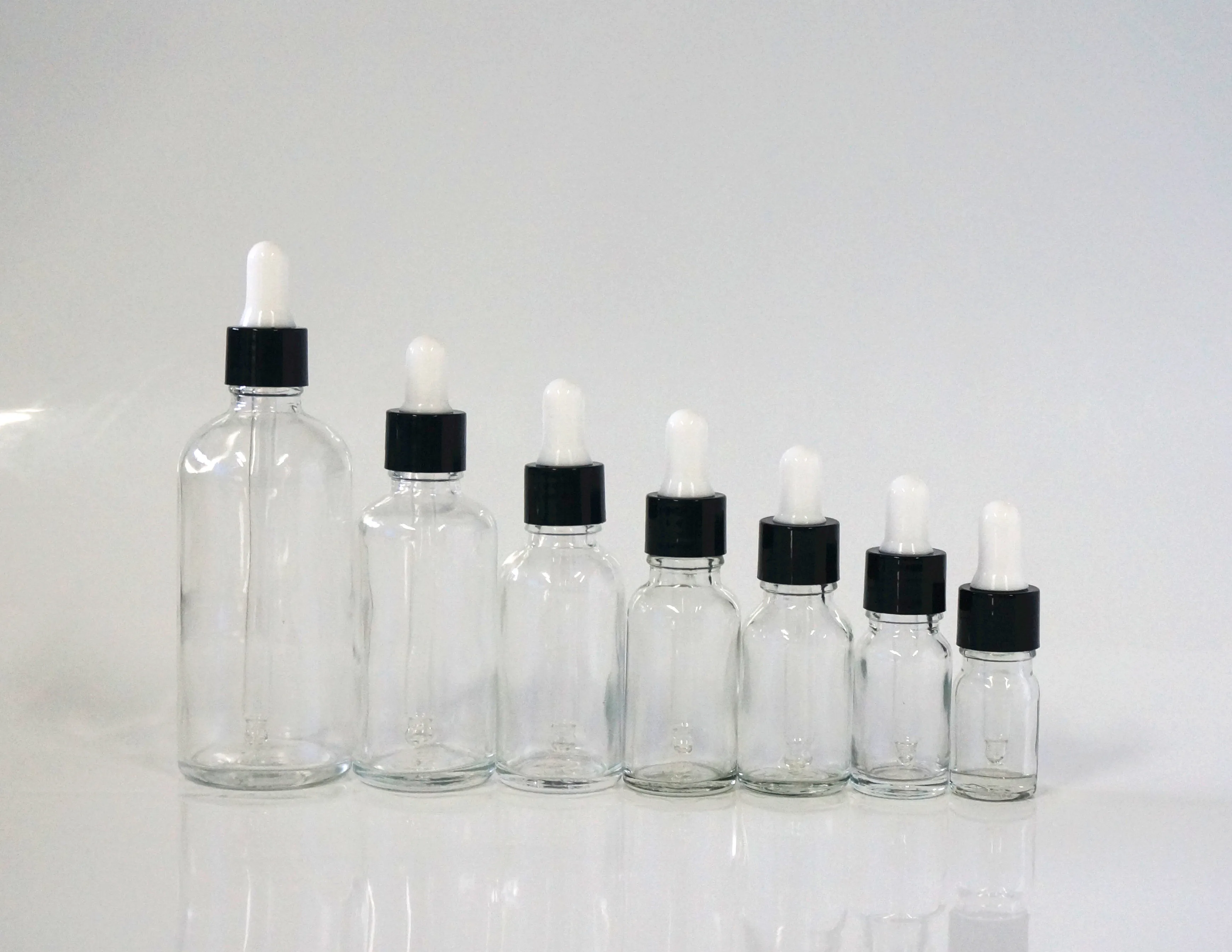 5/10/15/20/30/50/100ml Reusable Clear Plastic Black Essential Oil Bottle with Rubber Head Dropper Cap Cover Glass Containers
5/10/15/20/30/50/100ml Reusable Clear Plastic Black Essential Oil Bottle with Rubber Head Dropper Cap Cover Glass Containers