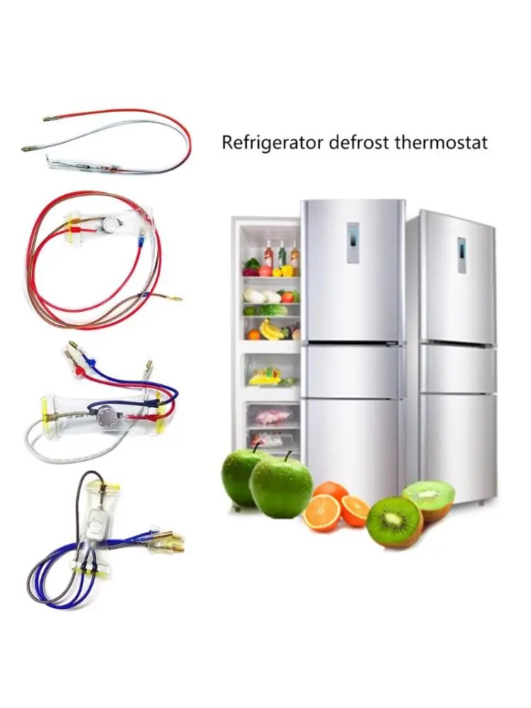 Bimetallic Sheet Replacement Temperature Sensor Probe For Refrigerator Defrosting Sensor Temperature Sensor Probe Parts
Bimetallic Sheet Replacement Temperature Sensor Probe For Refrigerator Defrosting Sensor Temperature Sensor Probe Parts