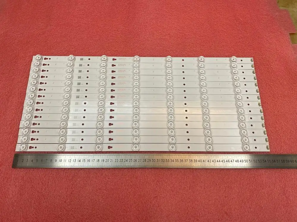 Новинка, Светодиодная лента для подсветки 14 шт./лот, 7 светодиодов, 555 мм, для телефона LE55A7100L LE55B510N LE55B510X lc550желаяsh A1
Новинка, Светодиодная лента для подсветки 14 шт./лот, 7 светодиодов, 555 мм, для телефона LE55A7100L LE55B510N LE55B510X lc550желаяsh A1