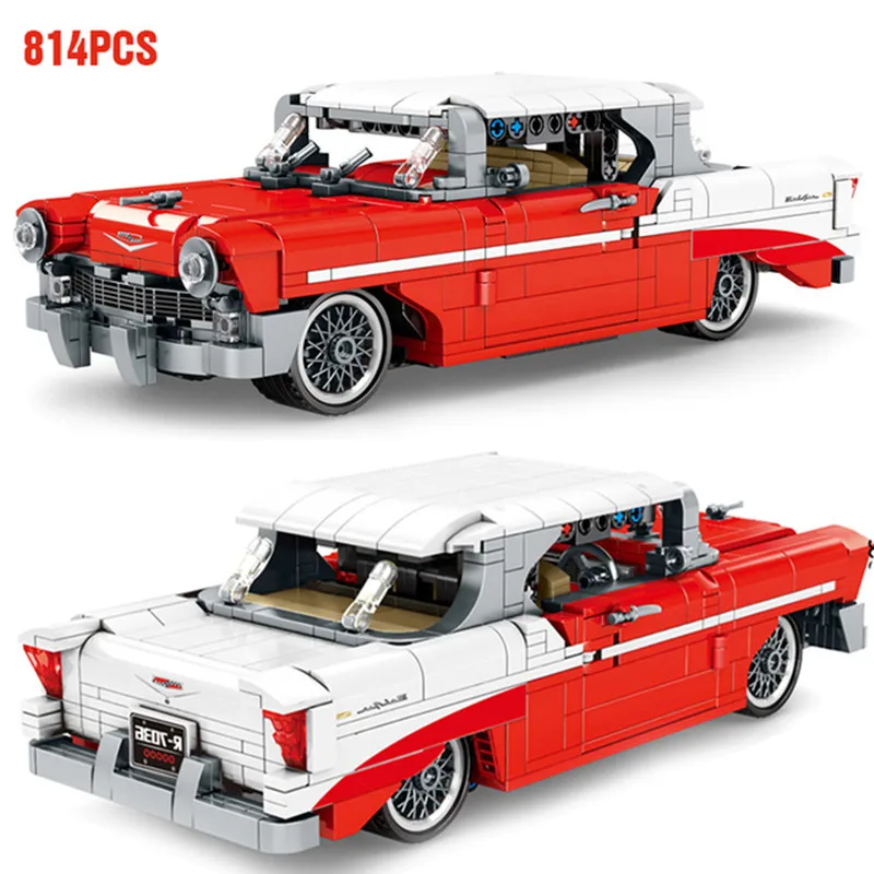 Double Color Retro Convertible Car Building Blocks Creative Famous Model Assembly DIY Bricks Children's Educational Toys Gifts
Double Color Retro Convertible Car Building Blocks Creative Famous Model Assembly DIY Bricks Children's Educational Toys Gifts