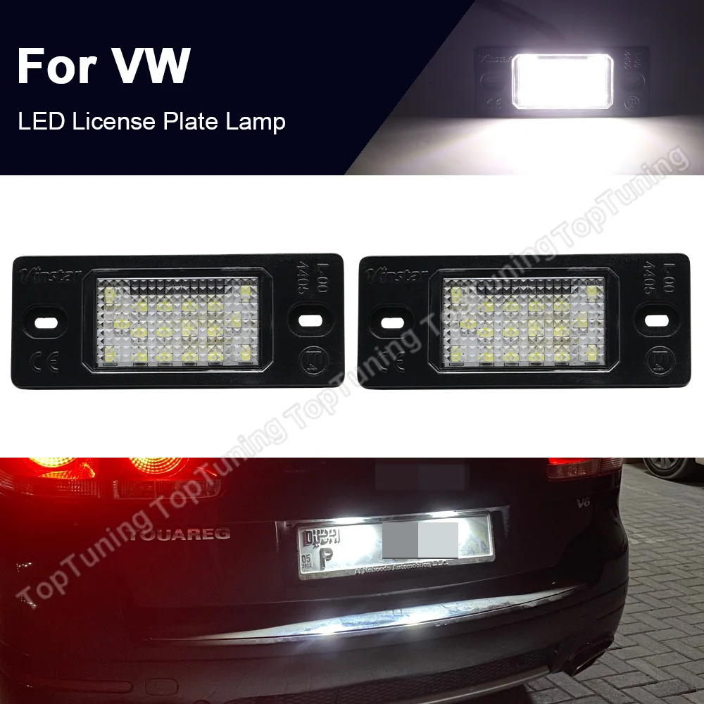2X LED Number License Plate Light Lamp For VW Touareg Tiguan Golf5 Passat B5 Bora Saloon Variant For Porsche Cayenne 955/957
2X LED Number License Plate Light Lamp For VW Touareg Tiguan Golf5 Passat B5 Bora Saloon Variant For Porsche Cayenne 955/957