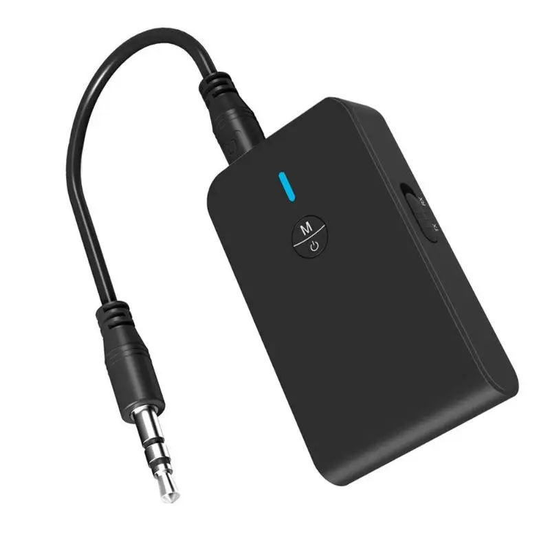 Bluetooth 5.0 Transmitter Receiver 2 In 1 Audio Wireless Adapter APTX Low latency For Car TV PC Speaker Headphone 3.5MM Aux Jack
Bluetooth 5.0 Transmitter Receiver 2 In 1 Audio Wireless Adapter APTX Low latency For Car TV PC Speaker Headphone 3.5MM Aux Jack