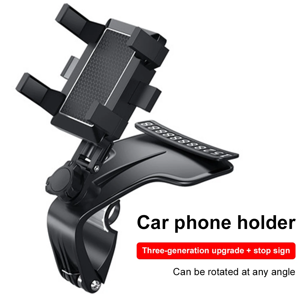 Car Phone Holder Holder 360° Rotation Dashboard Phone Mount Clip Stand GPS Support Temporary Parking Card for 3-7 Inch Phones
Car Phone Holder Holder 360° Rotation Dashboard Phone Mount Clip Stand GPS Support Temporary Parking Card for 3-7 Inch Phones