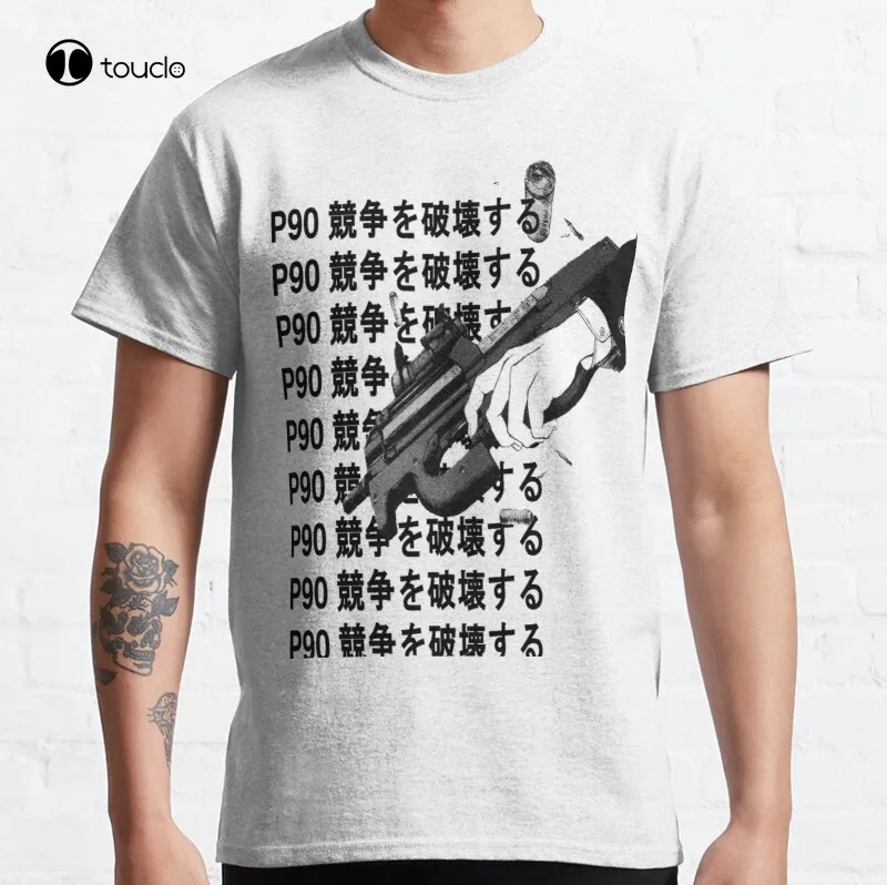 Anime P90 Gun | Anime Manga Shirt | "Destroy The Competition" Anime Shirt | P90 Classic T-Shirt Cotton Tee Shirt Xs-5Xl
Anime P90 Gun | Anime Manga Shirt | "Destroy The Competition" Anime Shirt | P90 Classic T-Shirt Cotton Tee Shirt Xs-5Xl
