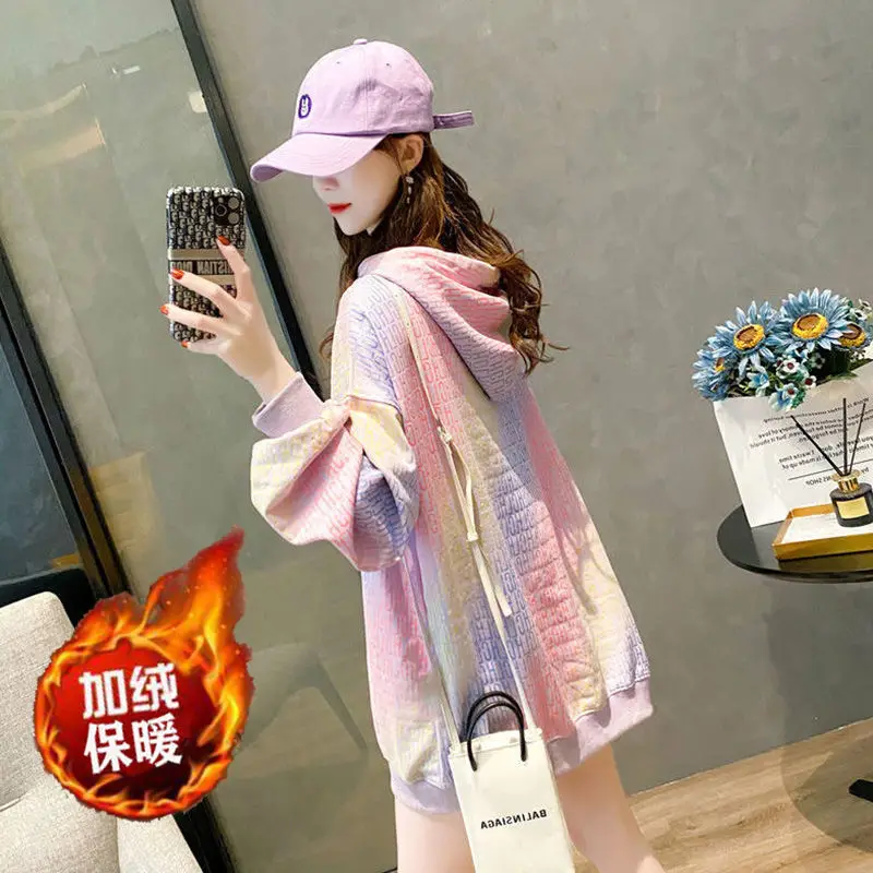 Gradients Sweatshirt Letter Graffiti Sweatshirt Women Oversize Sleeve Sweatshirts Round Neck Autumn Sweatshirt For Women 2020
Gradients Sweatshirt Letter Graffiti Sweatshirt Women Oversize Sleeve Sweatshirts Round Neck Autumn Sweatshirt For Women 2020