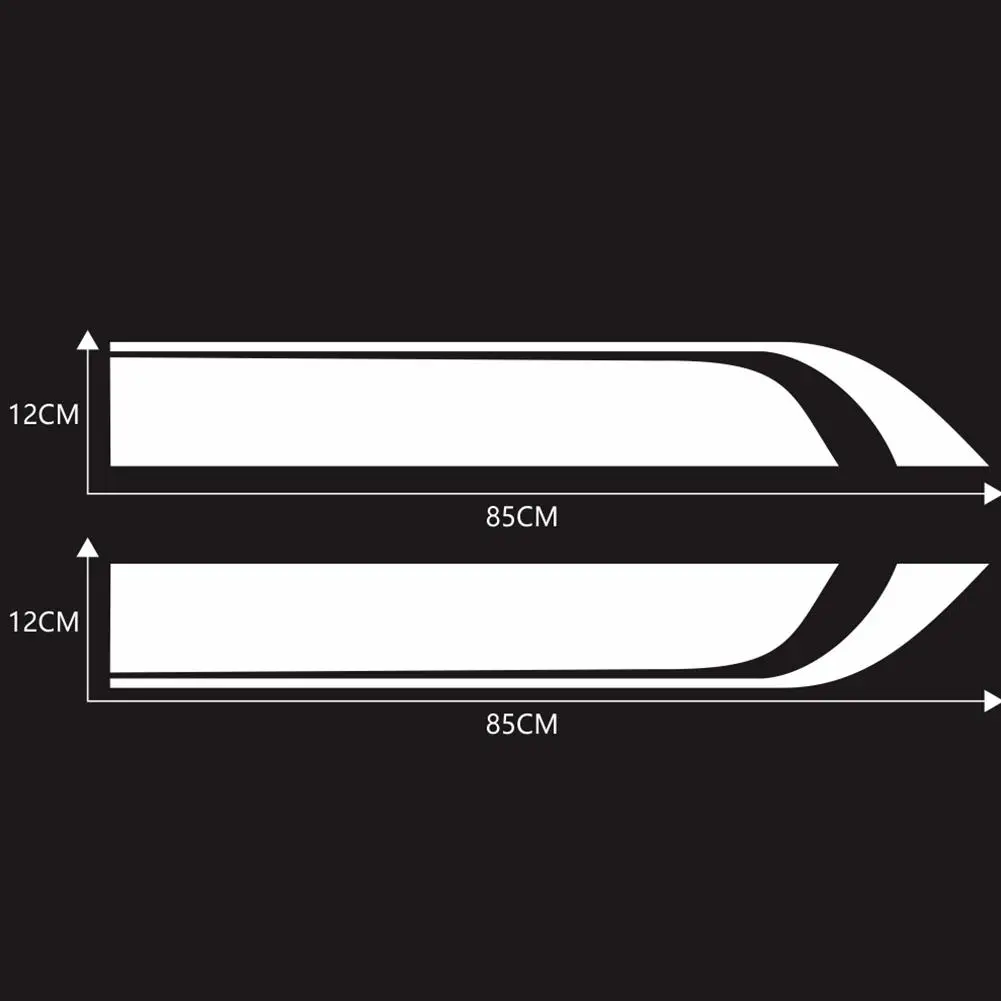 2pcs/set DIY Automobile Racing Car Hood Stripe Decorative Decals Vinyl Waterproof Stripe Sticker Car Decoration Accessories
2pcs/set DIY Automobile Racing Car Hood Stripe Decorative Decals Vinyl Waterproof Stripe Sticker Car Decoration Accessories