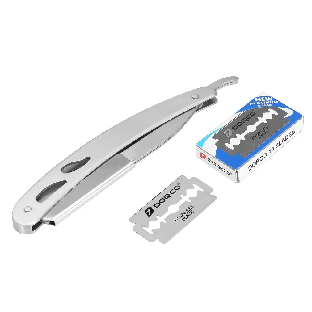 1pcStainless Steel straight Razor Straight Edge Razors pro men Folding Shaving Knife Manual Beard Shaver Barber Shaver Tool
1pcStainless Steel straight Razor Straight Edge Razors pro men Folding Shaving Knife Manual Beard Shaver Barber Shaver Tool