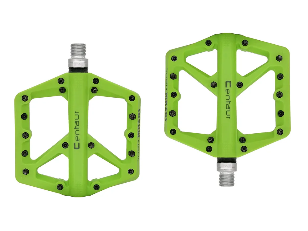 CENTAUR nylon fiber mountain bike flat pedal bicycle sealed bearing axle ultra light bicycle Non-slip mtb pedal
CENTAUR nylon fiber mountain bike flat pedal bicycle sealed bearing axle ultra light bicycle Non-slip mtb pedal