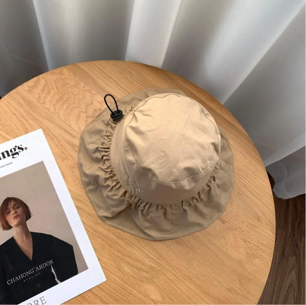 Summer Wave Brim Bucket Cap for Women Female Spring Fishing Hat Casual Quick-drying Outdoor Beach Sun Protection Ladies Hat
Summer Wave Brim Bucket Cap for Women Female Spring Fishing Hat Casual Quick-drying Outdoor Beach Sun Protection Ladies Hat