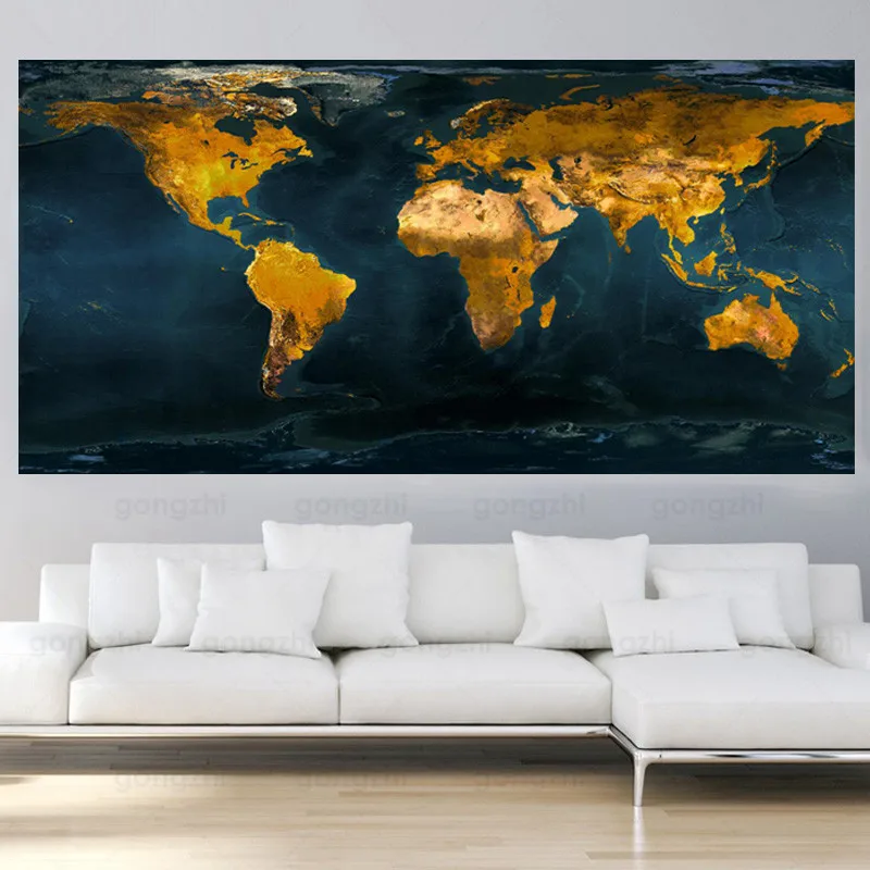 Nordic Modern World Map Retro Art Poster Golden Abstract Canvas Painting Home Decor Living Room Prints and Pictures Frameless
Nordic Modern World Map Retro Art Poster Golden Abstract Canvas Painting Home Decor Living Room Prints and Pictures Frameless