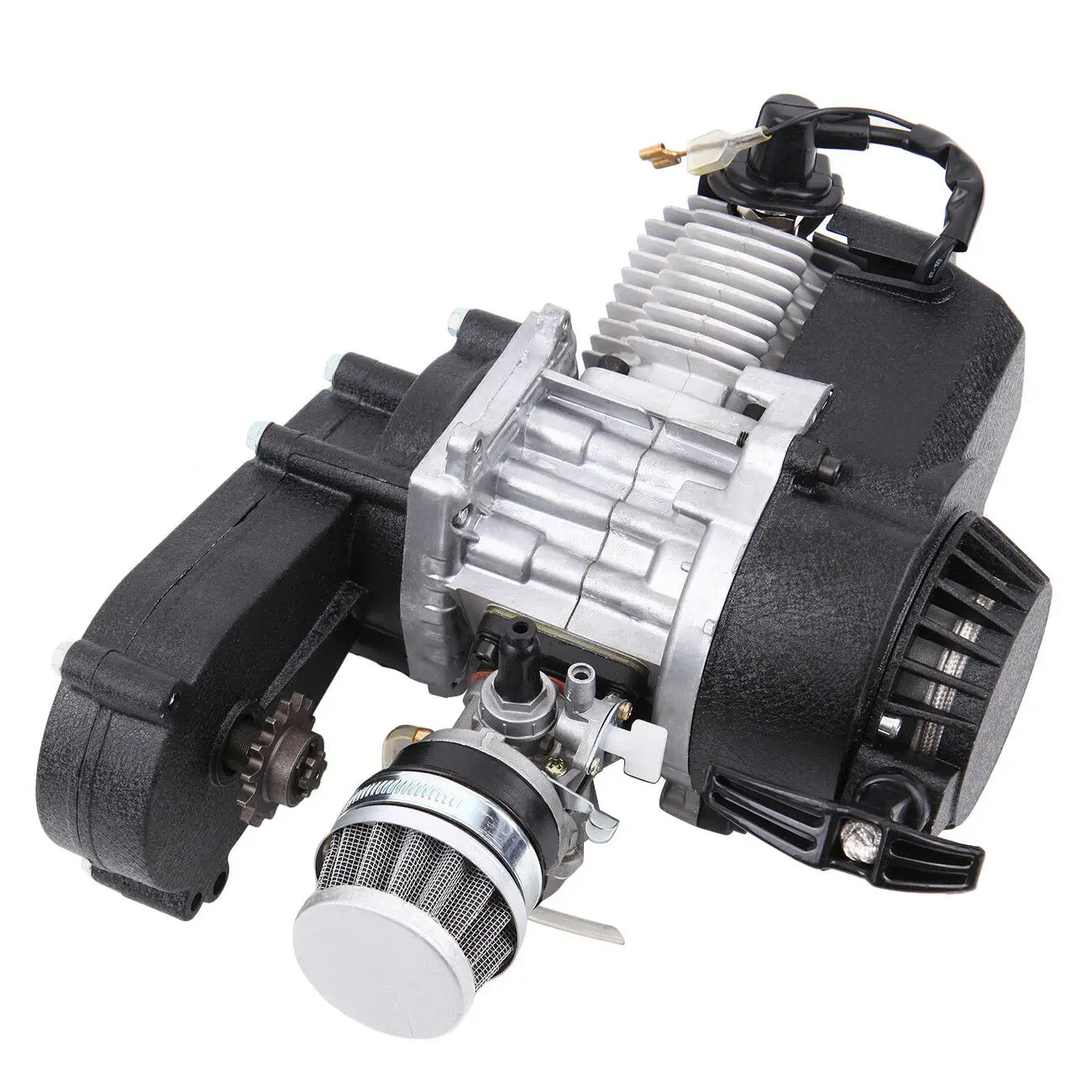 Honhill 49cc Engine 2 Stroke Pull Start Motorcycle Engine For Mini Dirt Bike ATV Quad Engine w/ Air Filter Pull Start Carburetor
Honhill 49cc Engine 2 Stroke Pull Start Motorcycle Engine For Mini Dirt Bike ATV Quad Engine w/ Air Filter Pull Start Carburetor
