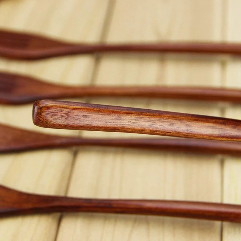 Wooden Forks, 5 Pieces Eco-friendly Japanese Wood Salad Dinner Fork Tableware Dinnerware for Kids Adult (5 Pieces No Rope Wooden
Wooden Forks, 5 Pieces Eco-friendly Japanese Wood Salad Dinner Fork Tableware Dinnerware for Kids Adult (5 Pieces No Rope Wooden