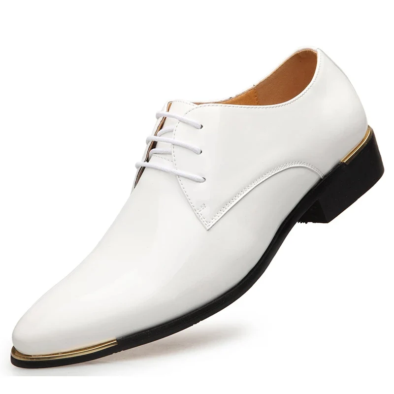 2021 Man Wedding White Shoes Rubber Sole EXTRA Size 47 48 Man Business Dress Lether Flats Patent Leather Shoes For Man
2021 Man Wedding White Shoes Rubber Sole EXTRA Size 47 48 Man Business Dress Lether Flats Patent Leather Shoes For Man