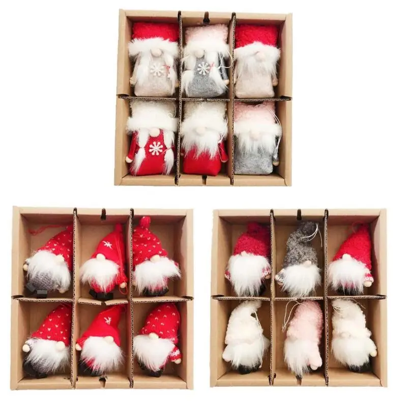 6Pack Christmas Gnome Plush Toys Hanging Decorations for Christmas Tree kid Gift Handmade Elf Toys Xmas Home Party Decor Gift
6Pack Christmas Gnome Plush Toys Hanging Decorations for Christmas Tree kid Gift Handmade Elf Toys Xmas Home Party Decor Gift