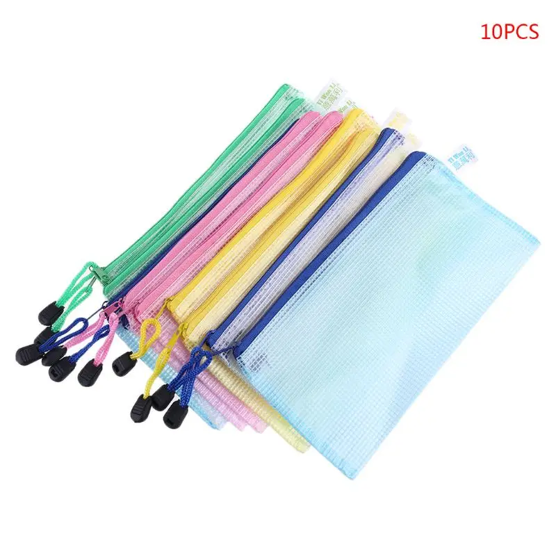 10 Pieces Zipper File Pouch Grid Document Bag Multipurpose Storage Pouch Bags for Offices Supplies Travel Accessories, 5
10 Pieces Zipper File Pouch Grid Document Bag Multipurpose Storage Pouch Bags for Offices Supplies Travel Accessories, 5