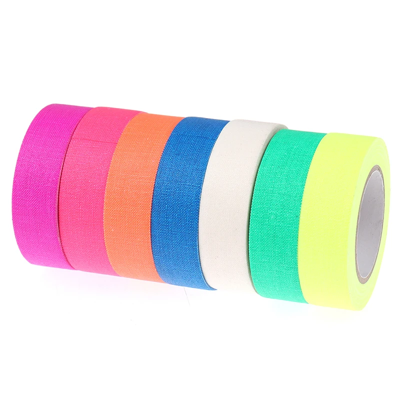 DIY Fluorescent UV Cotton Tape Night Self-Adhesive Glow In The Dark Luminous Tape For Party Floors Stages
DIY Fluorescent UV Cotton Tape Night Self-Adhesive Glow In The Dark Luminous Tape For Party Floors Stages