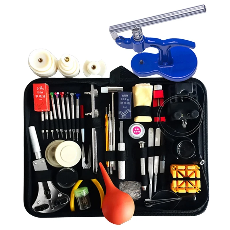 181Pcs Watch Repair Tool Watch Disassembly Repair Battery Replacement Set Watch Repair Tool Set
181Pcs Watch Repair Tool Watch Disassembly Repair Battery Replacement Set Watch Repair Tool Set