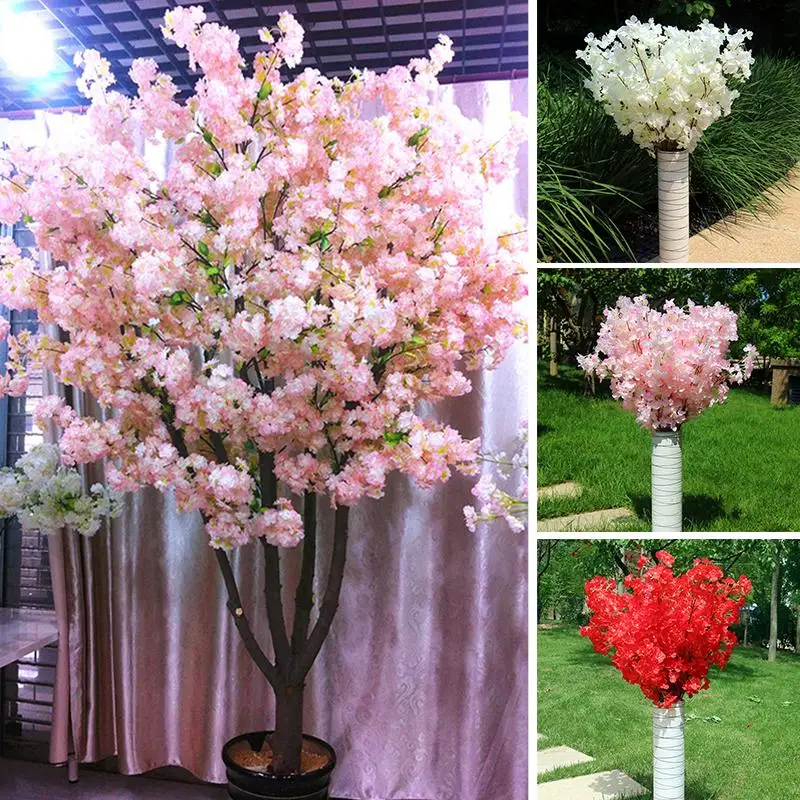 Artificial Branch Plum Cherry Blossom Fake Silk Flower Tree Party Home Decor DIY
Artificial Branch Plum Cherry Blossom Fake Silk Flower Tree Party Home Decor DIY